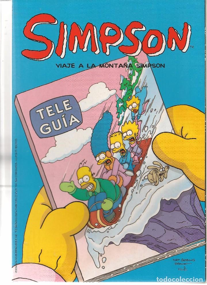 C&oacute;mics: SIMPSON. VIAJE A LA MONTA&Ntilde;A SIMPSON.  BONGO / EDICIONES B 2004. (ST/) - Foto 1
