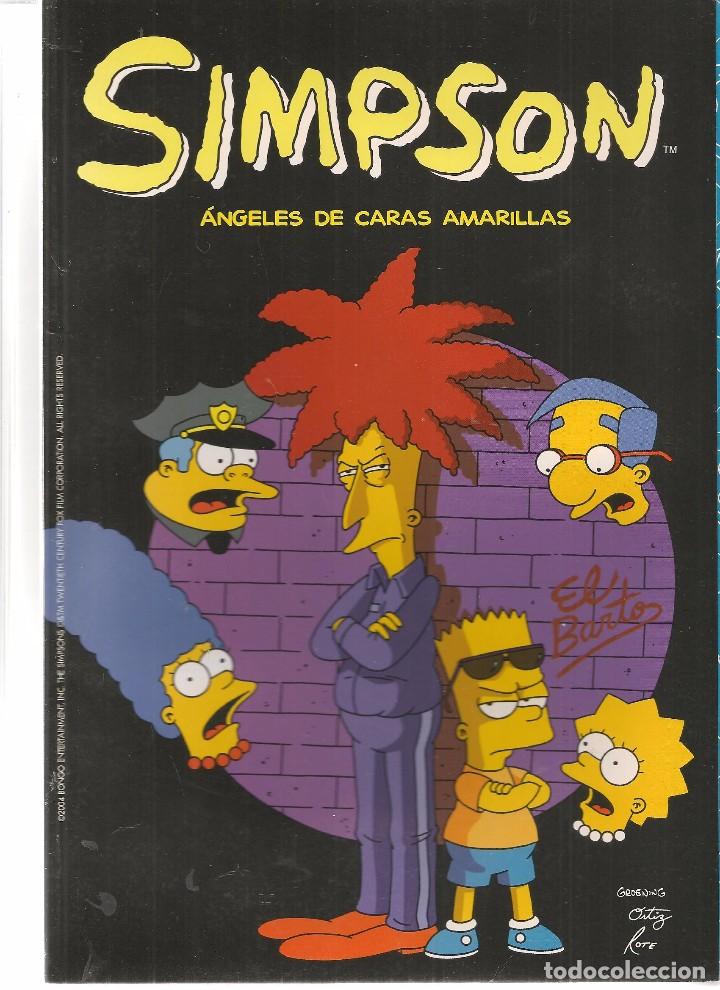 C&oacute;mics: SIMPSON. &Aacute;NGELES DE CARAS AMARILLAS. BONGO / EDICIONES B 2004. (ST/) - Foto 1