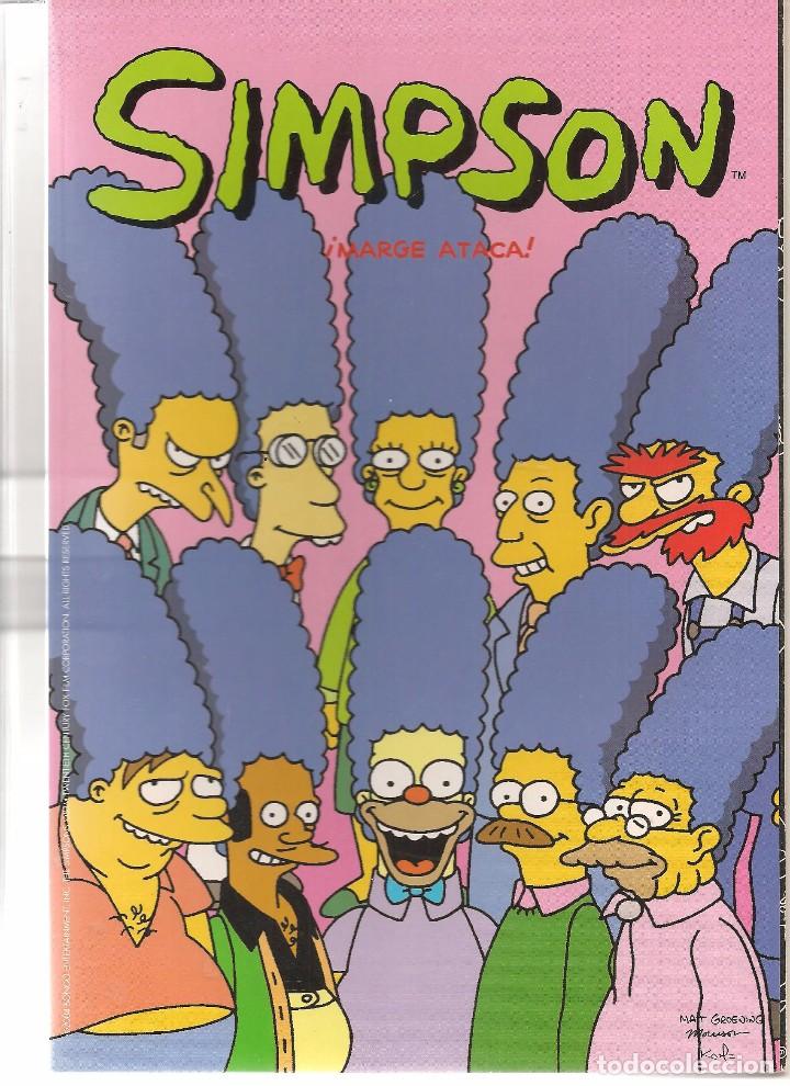 C&oacute;mics: SIMPSON. &iexcl; MARGE ATACA !.  BONGO / EDICIONES B 2004. (ST/) - Foto 1