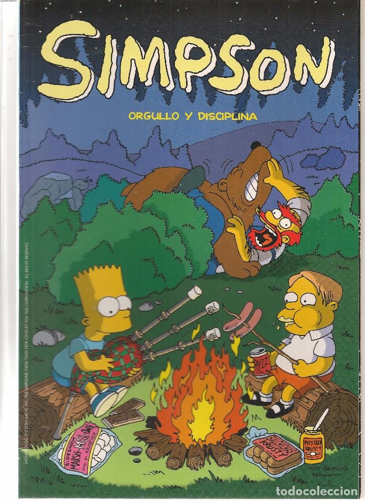 C&oacute;mics: SIMPSON. ORGULLO Y DISCIPLINA.  BONGO / EDICIONES B 2004. (ST/) - Foto 1