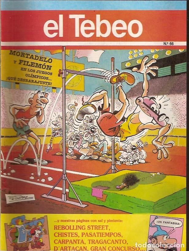 C&oacute;mics: REVISTA EL TEBEO N&ordm; 66 MORTADELO Y FILEMON - Foto 1