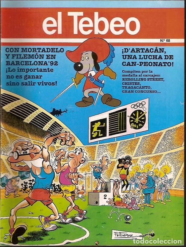C&oacute;mics: REVISTA EL TEBEO N&ordm; 68 MORTADELO Y FILEMON - Foto 1