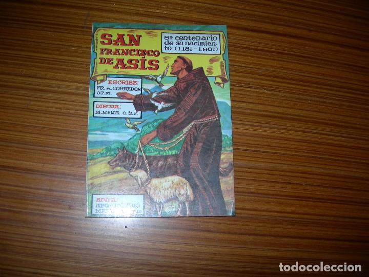 C&oacute;mics: SAN FRANCISCO DE ASIS   EDITA APOSTOLADO MARIANO - Foto 1