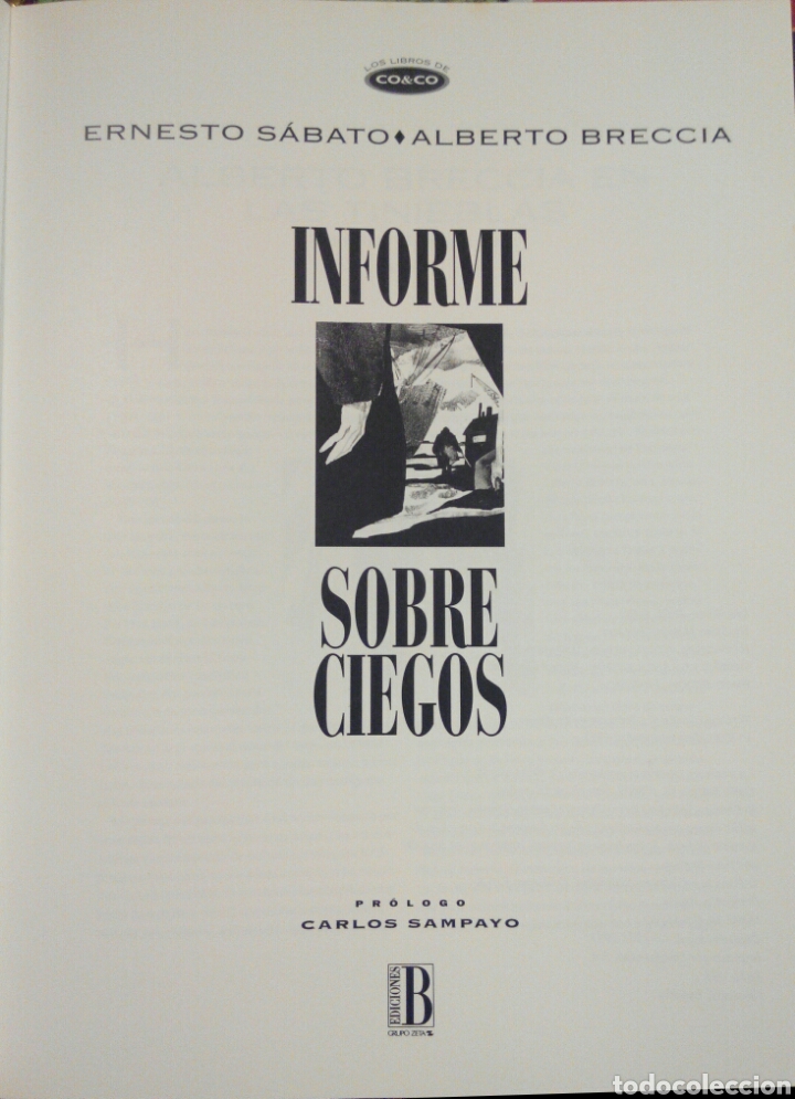 C&oacute;mics: INFORME SOBRE CIEGOS de Ernesto S&aacute;bato y Alberto Breccia. - Foto 3
