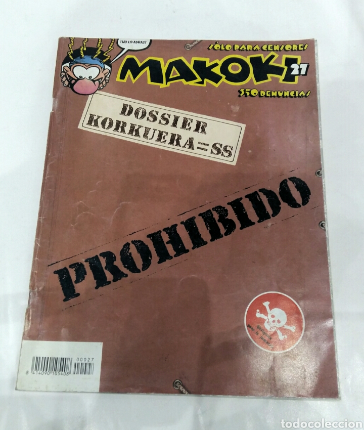 C&oacute;mics: MAKOKI 27. V&Aacute;ZQUEZ, AZAGRA, CALVO.. - Foto 1