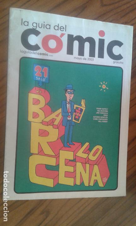 Comics: LA GUIA DEL COMIC. REVISTA DE INFORMACI&Oacute;N DE COMIC. MAYO DE 2003. BUEN ESTADO. RAR&Iacute;SIMA