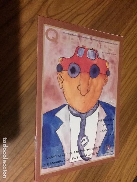 C&oacute;mics: QUEVEDOS 11. OCTUBRE 2001. REVISTA DE INFORMACI&Oacute;N DE HUMOR GR&Aacute;FICO. GRAPA. BUEN ESTADO. RARO