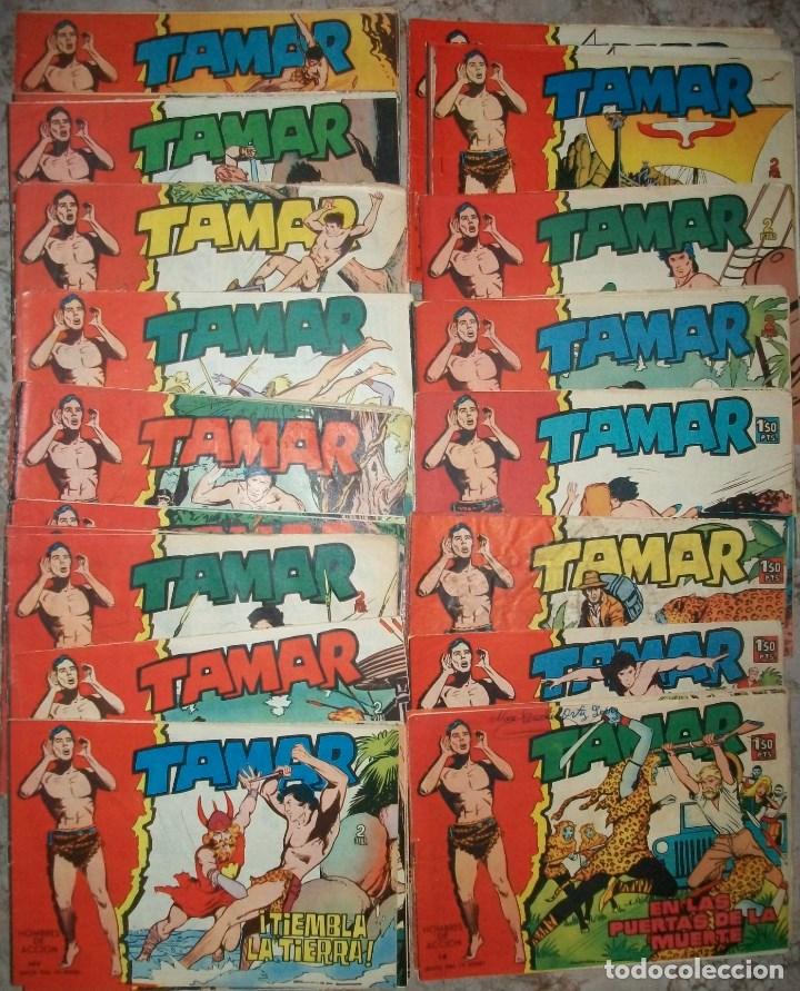 C&oacute;mics: Tamar (Toray) Lote de 33 numeros diferentes - Foto 1