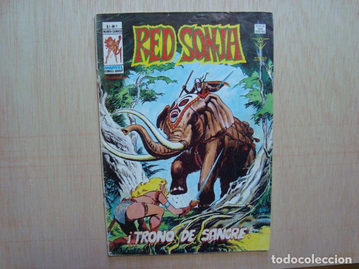 C&oacute;mics: Red Sonja n&ordm; 7 MundiComics Ediciones V&eacute;rtice 1978 - Foto 1