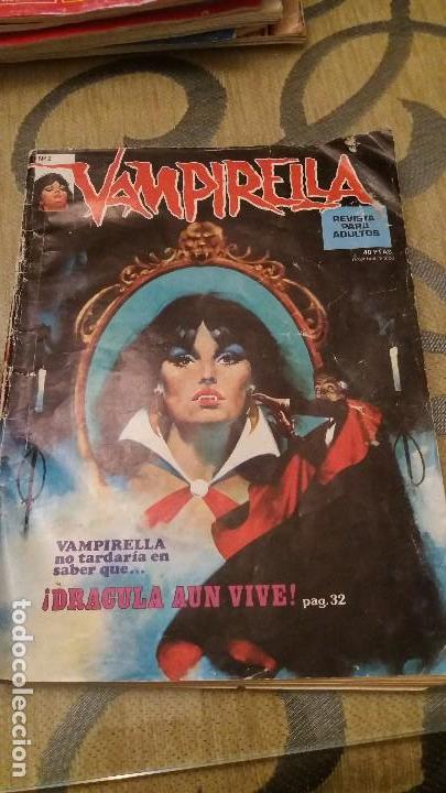 C&oacute;mics: Revista comics a&ntilde;o 1975 vampirella Dr&aacute;cula - Foto 1