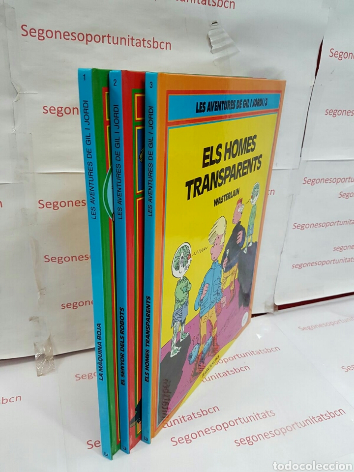 C&oacute;mics: LOTE COMPLETO - LES AVENTURES DE GIL I JORDI - Foto 1