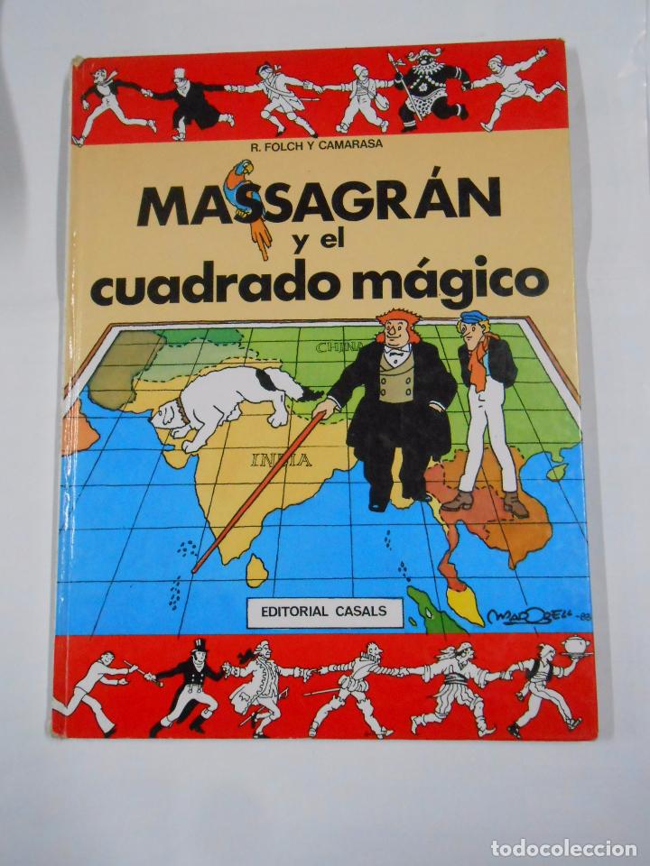Comics: MASAGR&Aacute;N Y EL CUADRADO M&Aacute;GICO. R. FOLCH Y CAMARASA. EDITORIAL CASALS. TDKC20
