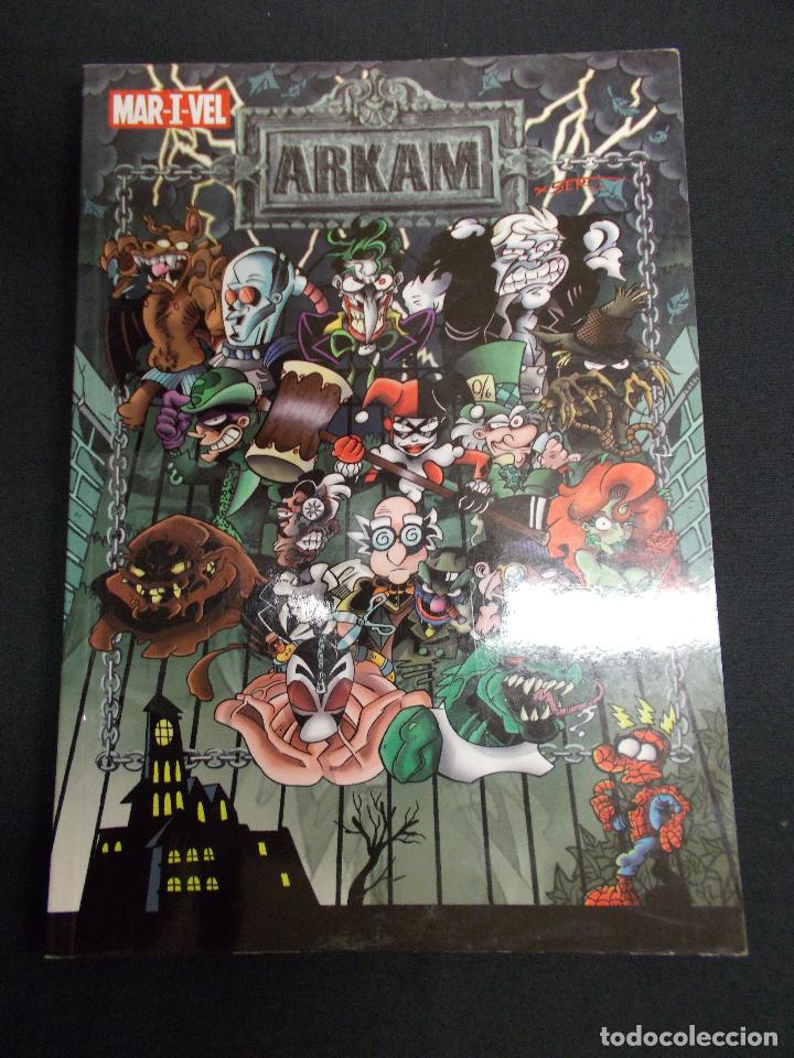 C&oacute;mics: ARKAM - EJEMPLAR FIRMADO Y CON DIBUJO ORIGINAL DE SERGIO BALLESTER - - Foto 1