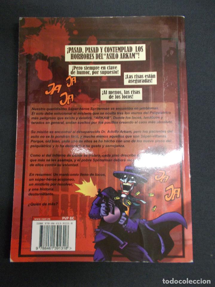 C&oacute;mics: ARKAM - EJEMPLAR FIRMADO Y CON DIBUJO ORIGINAL DE SERGIO BALLESTER - - Foto 5