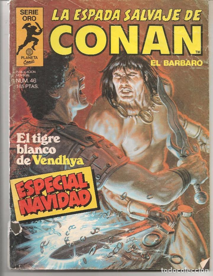 C&oacute;mics: LA ESPADA SALVAJE DE CONAN. N&ordm; 46. PLANETA 1982.  (C/A51) - Foto 1