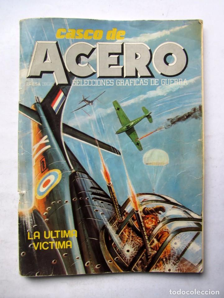 Comics: CASCO DE ACERO SELECCIONES GR&Aacute;FICAS DE GUERRA N&ordm; 3   1981