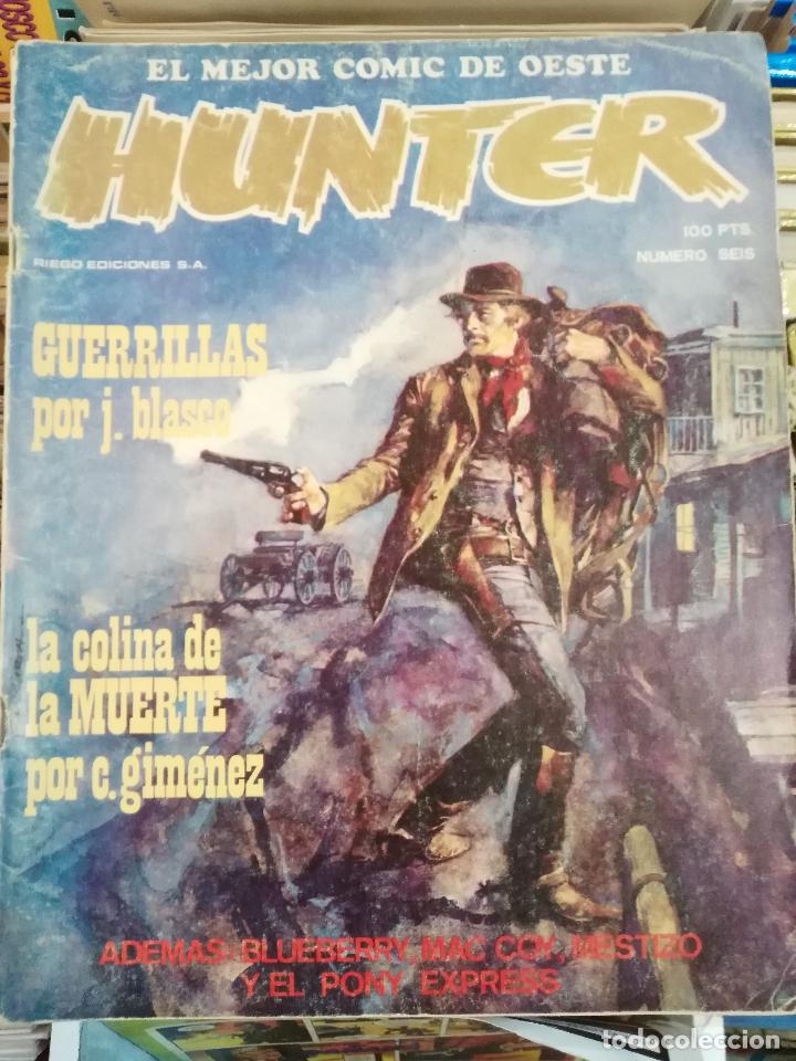 C&oacute;mics: Hunter - N&ordm;: 6 - Ed. Riego 1.980 - Foto 1