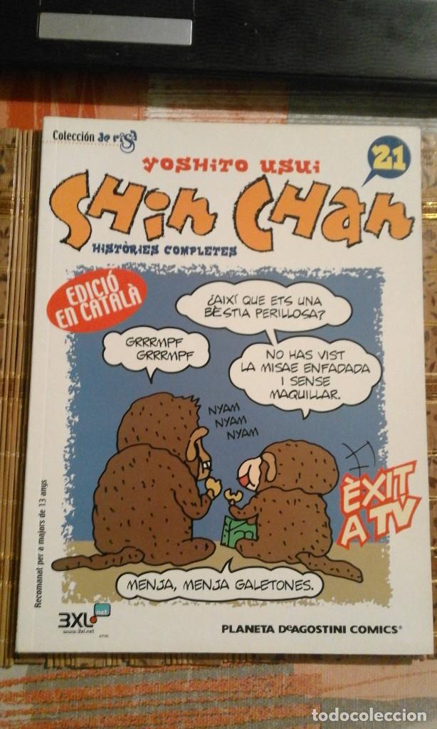 C&oacute;mics: Shin Chan n&ordm; 21 - Yoshito Usui - en catal&agrave; - Foto 1