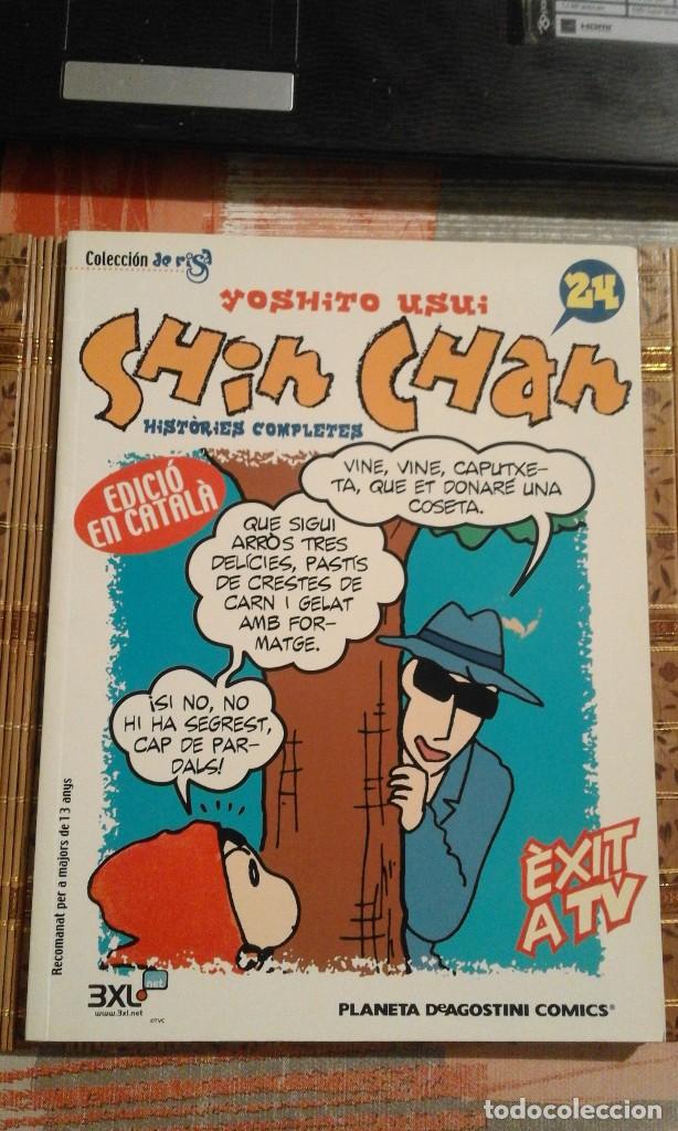 C&oacute;mics: Shin Chan n&ordm; 24 - Yoshito Usui - en catal&agrave; - Foto 1