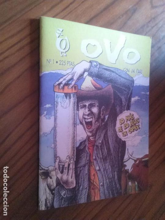 Comics: OVO 1. REVISTA DE COMIC. AUTOEDITADO. BUEN ESTADO. RAR&Iacute;SIMA.