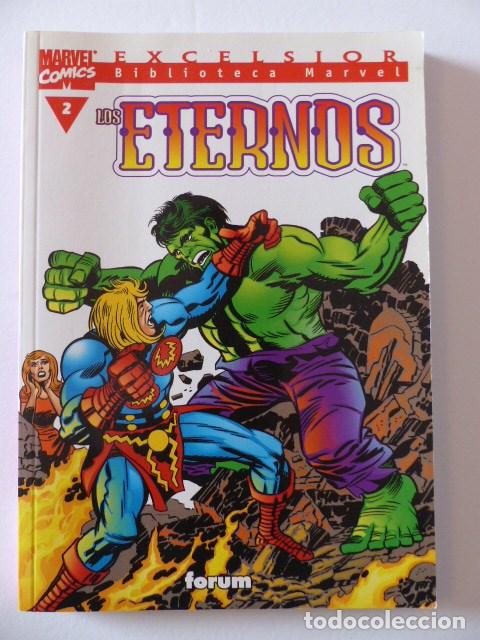C&oacute;mics: LOS ETERNOS N&ordm; 2 BIBLIOTECA MARVEL - como nuevo - Foto 1