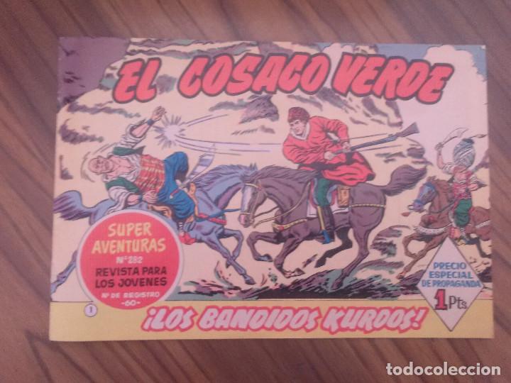 Comics: EL COSACO VERDE 1. LOS BANDIDOS KURDOS. REEDICI&Oacute;N. GRAPA. BUEN ESTADO.