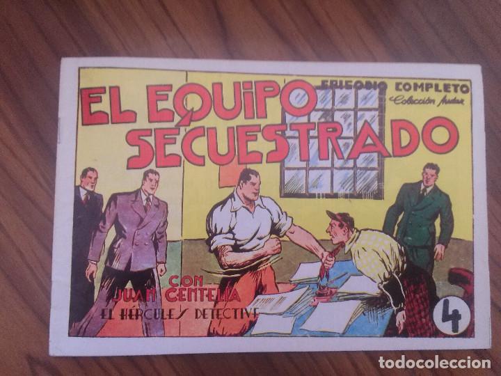 Comics: EL EQUIPO SECUESTRADO. JAN CENTELLA. BUEN ESTADO. GRAPA. REEDICI&Oacute;N. caj. 129