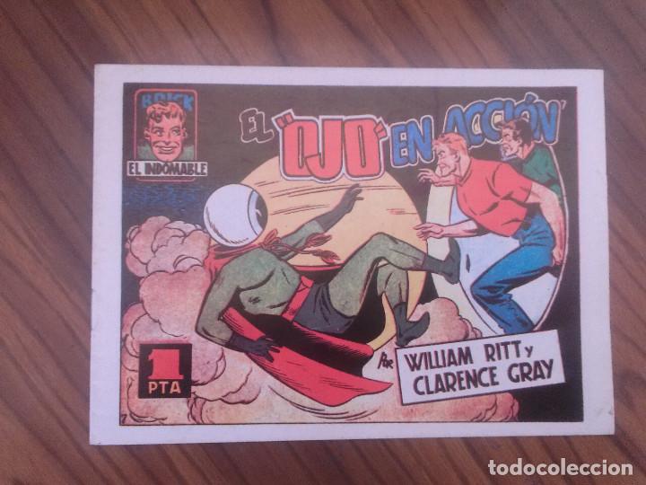 Comics: EL OJO EN ACCI&Oacute;N. RICK EL INDOMABLE. WILLIAM RITT CLARENCE GRAY. GRAPA. BUEN ESTADO. REEDITADA
