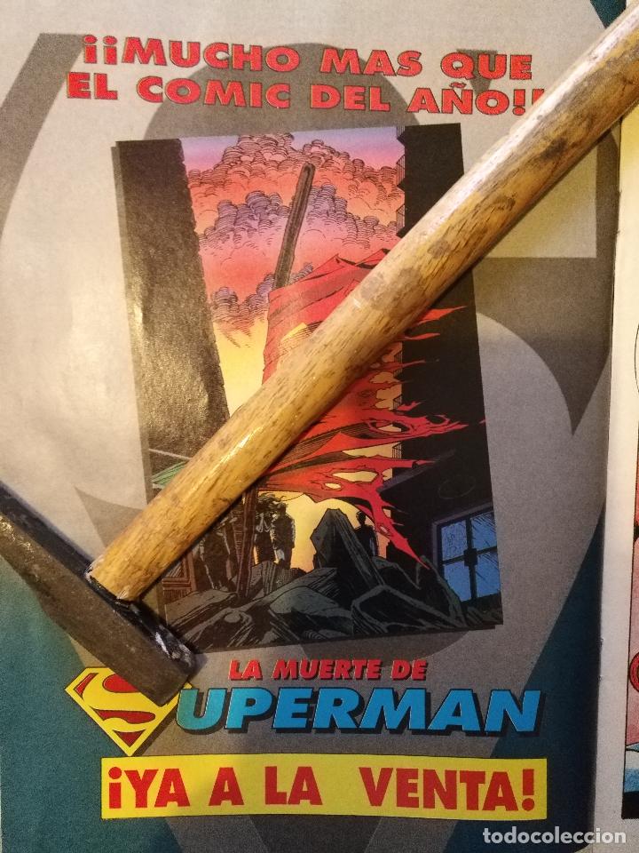 C&oacute;mics: antigua publicidad tebeo o comic la muerte de superman - Foto 1