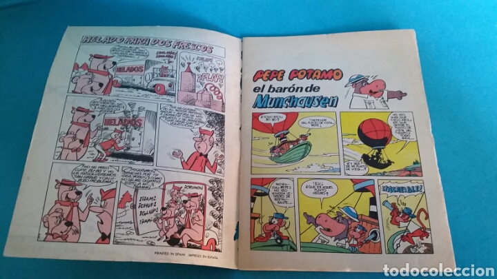 C&oacute;mics: TEBEO PEPE POTAMO HANNA BARBERA - Foto 2