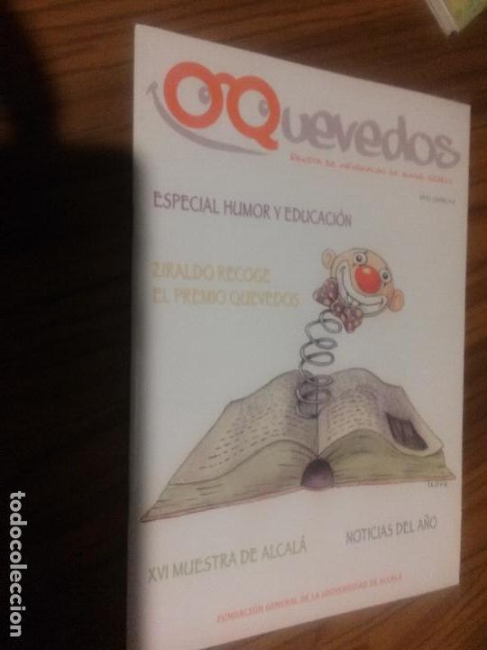C&oacute;mics: QUEVEDOS 42. 2009. REVISTA DE INFORMACI&Oacute;N DE HUMOR GR&Aacute;FICO. GRAPA. BUEN ESTADO. RARO