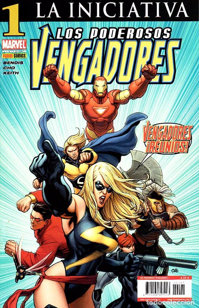 C&oacute;mics: LOS PODEROSOS VENGADORES DE BRIAN MICHAEL BENDIS Y FRANK CHO COMPLETA DE 36 N&ordm; OFERTA - Foto 1