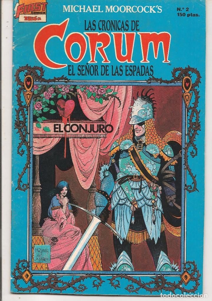 C&oacute;mics: LAS CR&Oacute;NICAS DE CORUM. EL SE&Ntilde;OR DE LAS ESPADAS. N&ordm; 2. FIRST COMICS. (C/A51) - Foto 1
