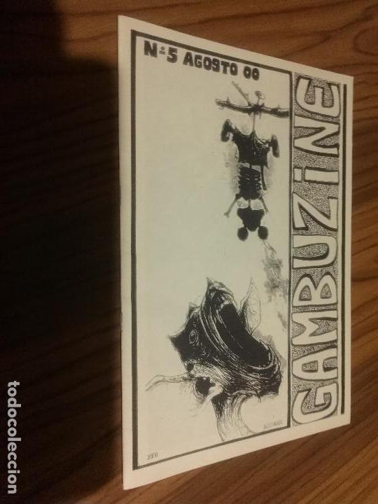 C&oacute;mics: GAMBUZINE 5. AGOSTO 00. AUTOEDITADO. FANZINE. BUEN ESTADO. RARO