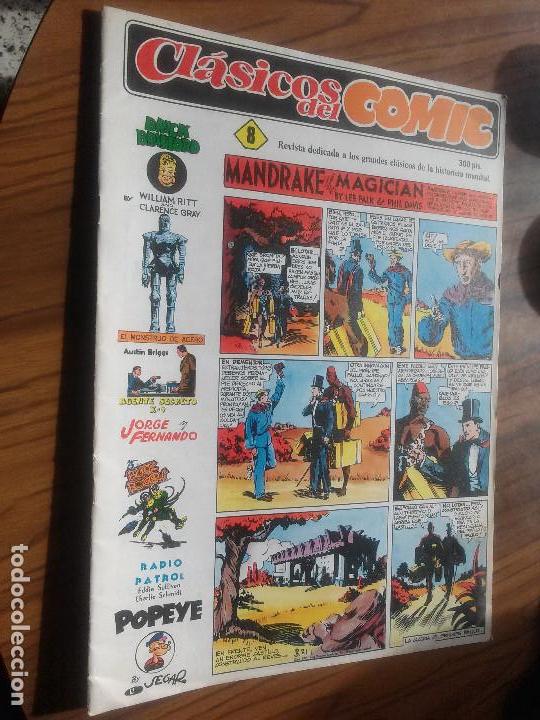 C&oacute;mics: CLASICOS DEL COMIC 8. GRAPA. VARIOS AUTORES. BUEN ESTADO. - Foto 1