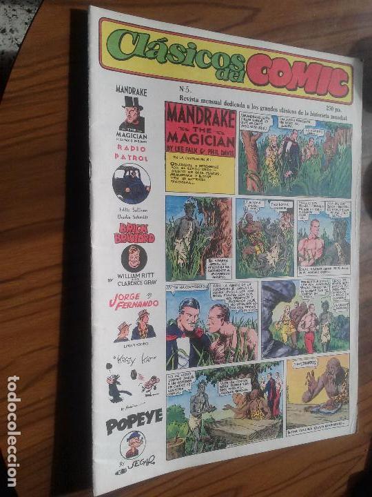 C&oacute;mics: CLASICOS DEL COMIC 5. GRAPA. VARIOS AUTORES. BUEN ESTADO. - Foto 1