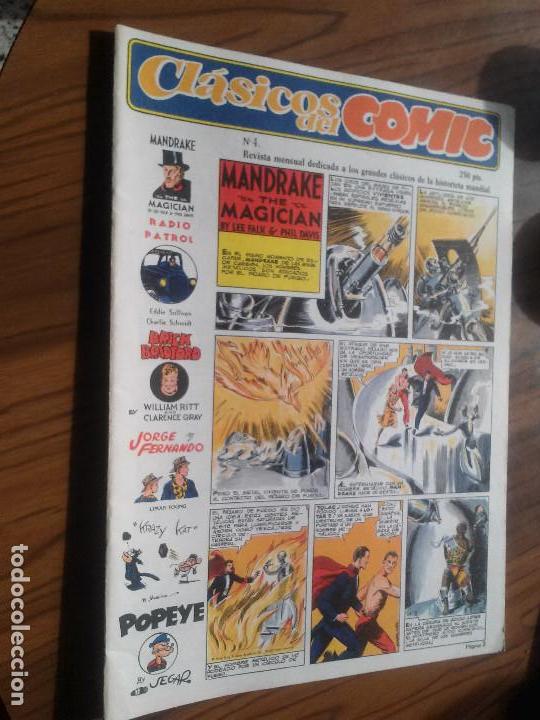 C&oacute;mics: CLASICOS DEL COMIC 4. GRAPA. VARIOS AUTORES. BUEN ESTADO. - Foto 1
