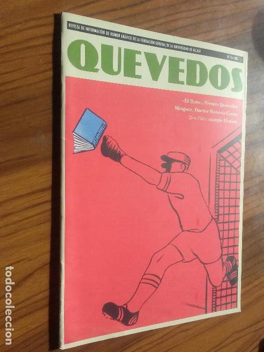 C&oacute;mics: QUEVEDOS. 26. 2005. REVISTA DE INFORMACI&Oacute;N DE HUMOR GR&Aacute;FICO. GRAPA. BUEN ESTADO. RARO