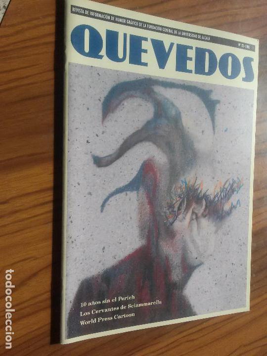 C&oacute;mics: QUEVEDOS. 23. 2005. REVISTA DE INFORMACI&Oacute;N DE HUMOR GR&Aacute;FICO. GRAPA. BUEN ESTADO. RARO