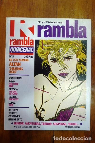 C&oacute;mics: RAMBLA QUINCENAL. N&Uacute;M. 5 ; 1 de enero de 1985 - Foto 1