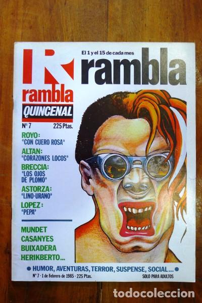 C&oacute;mics: RAMBLA QUINCENAL. N&Uacute;M. 7 ; 1 de febrero de 1985 - Foto 1