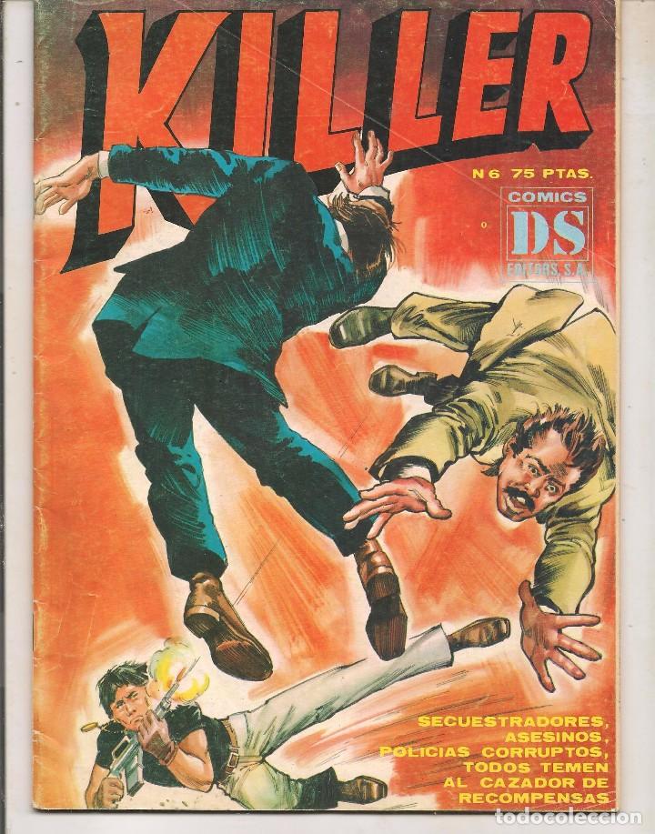 C&oacute;mics: KILLER. N&ordm; 6.  DALMAU 1981. (C/A11) - Foto 1