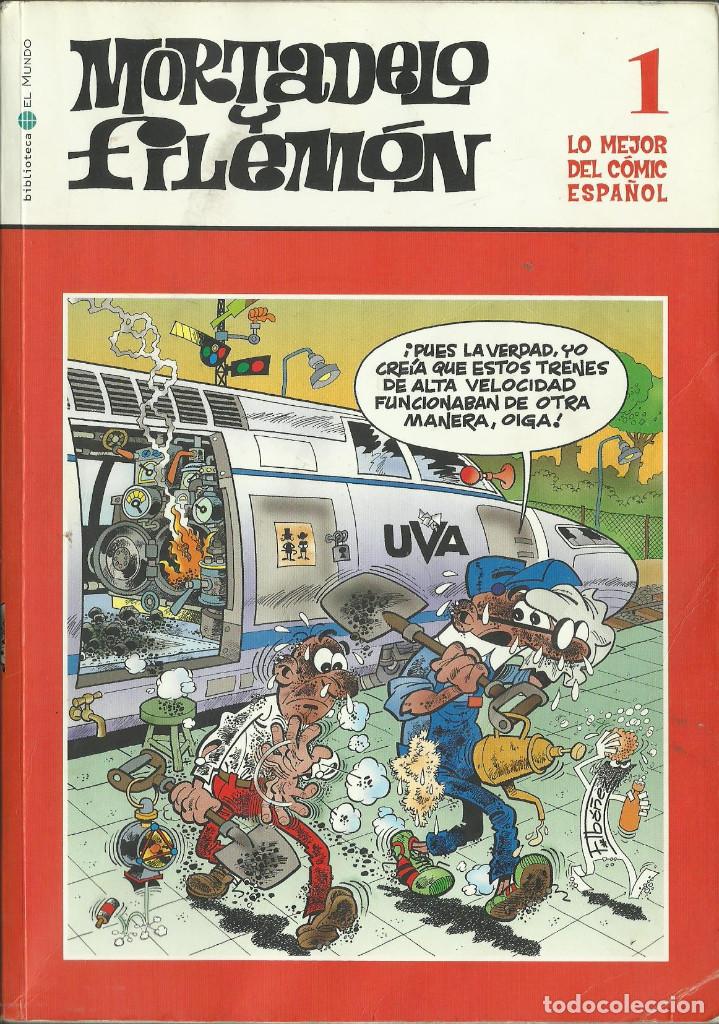 C&oacute;mics: LO MEJOR DEL COMIC ESPA&Ntilde;OL. MORTADELO Y FILEMON n&ordm; 1 - Foto 1