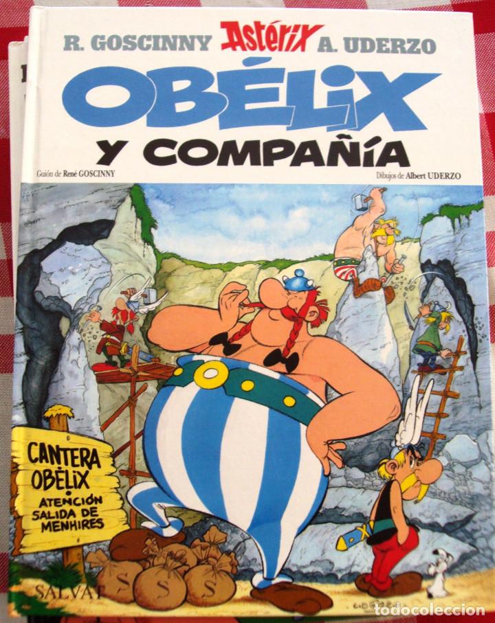 C&oacute;mics: Comic Obelix y Compa&ntilde;ia  Editorial Salvat Tapas Duras Num 23 - Foto 1