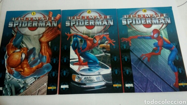 C&oacute;mics: ULTIMATE SPIDERMAN.NROS 1,2 Y 3.MARVEL.MAYO 2007 - Foto 1