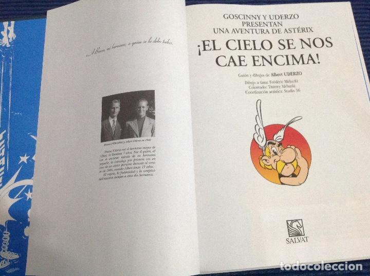 C&oacute;mics: ASTERIX. El cielo se nos cae encima. UDERZO. SALVAT - Foto 2