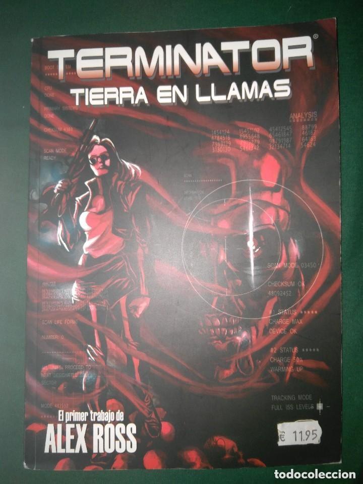 C&oacute;mics: comic terminator tierra en llamas tomo, aleix ross tomo unico nuevo