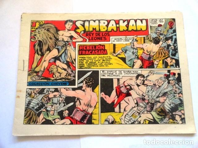 C&oacute;mics: COMIC SIMBA-KAN REY DE LOS LEONES, REBELION FRACASADA N&ordm;7 - Foto 1