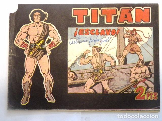 C&oacute;mics: COMIC TITAN, EL TIBURON BLANCO, DE EDICIONES ACROPOLIS N&ordm;2 - Foto 1