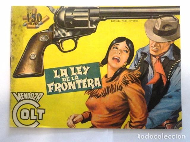 C&oacute;mics: COMIC MENDOZA COLT, LA LEY DE LA FRONTERA - Foto 1